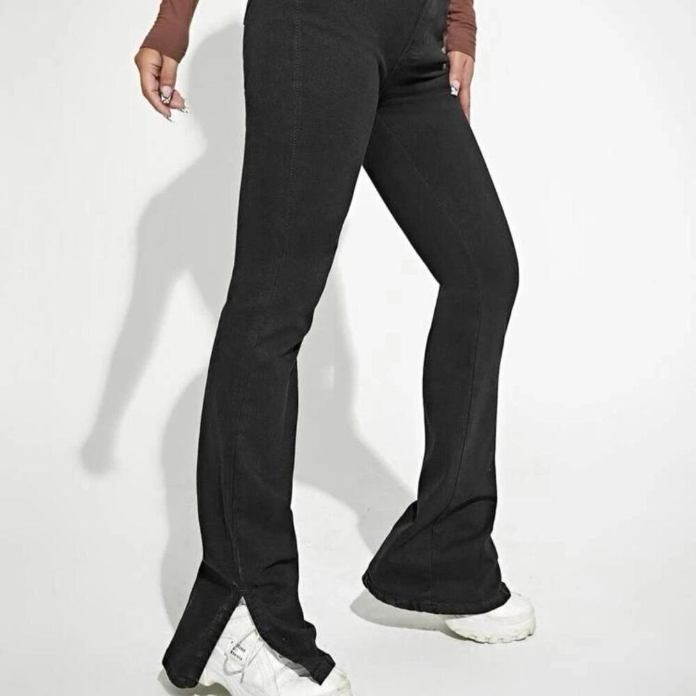 SHEIN High Rise Bootcut Jeans